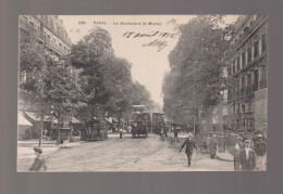 Delcampe - 75 - Paris - Le Boulevard St-Michel - Animée - Non Circulée (1912) - Paris (05)