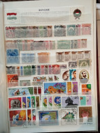 Delcampe - Hongrie 40 Pages De Timbres Divers - Sammlungen