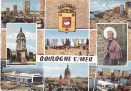 Delcampe - 62 Pas De Calais.  Boulogne Sur Mer. Multivues - Boulogne Sur Mer