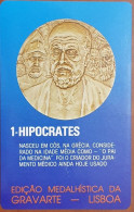 Delcampe - PORTUGAL - Pocket Calendar - 1985/86 - Theme: Medals: Nr 1 - HIPÓCRATES (Gravarte) - Small : 1981-90