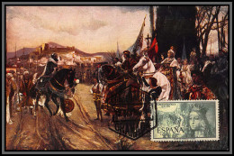 Delcampe - 57025 PA Aereo N°257 Cristobal Colón 1952 Christophe Colomb Colombo Columbus Espagne Espana Carte Maximum Lemaire - Maximumkarten