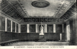 Delcampe - CPA La Grande Chartreuse Couvent La Salle Du Chapitre - Chartreuse