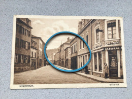 Delcampe - Carte Postale D’époque Diekirch Grand Rue Magasin Jos Fisch - Diekirch