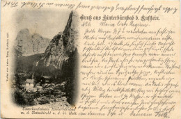 Delcampe - Gruss Aus Hinterbärnbad Bei Kufstein - Kufstein