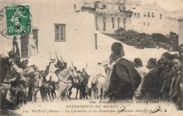 Delcampe - Rabat , Maroc * évènements , La Cavalerie Et Les Fantassins Du Sultan Abd El Aziz * War Guerre - Rabat