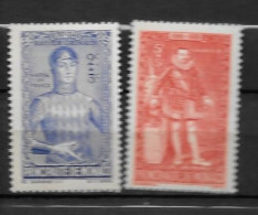 Delcampe - 1942 - 234 à 235 **MNH  - Princes Et Princesses - Ungebraucht