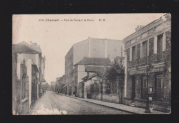 Delcampe - 92 - Clamart - Rue De Paris Et La Poste - Non Circulée (en L'état) - Clamart