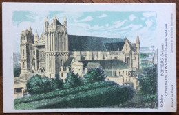Delcampe - SOLUTION PAUTAUBERGE : Image Format Carte Postale - 6e Série - POITIERS, La Cathédrale - Publicités
