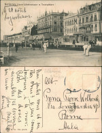 Delcampe - Ansichtskarte Norderney Kaiser Wilhelmstrasse M. Tennisplätzen 1911 - Norderney