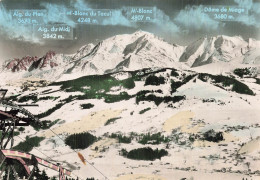 Delcampe - 74 MEGEVE CHAINE DU MONT BLANC - Megève