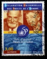 Delcampe - FRANCE    -  1998 .   Y&T N° 3209 Oblitéré  Cachet Rond .    Droits De L' Homme . - Oblitérés