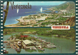 Delcampe - Venezuela, Caraballeda: Puerto La Guaira E Yacht Club, Via Mucubaji: Hotel Los Frailes, Guardia Honor Carabobo, 3 Cart. - Venezuela