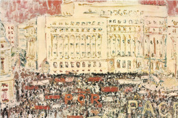 Delcampe - BF39038 Gheorghe Zidaru Demonstration For Peace   Painting Art Postcard - Ohne Zuordnung