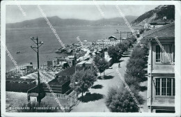 Delcampe - Cn809 Cartolina  Chiavari Passeggiata A Mare Provincia Di Genova Liguria - Genova (Genua)