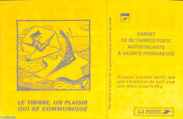Delcampe - France 1998 Booklet With 20x Rouge S-a Type I, Mint NH, Stamp Booklets - Neufs