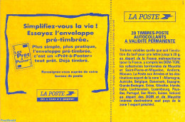 Delcampe - France 1996 Booklet With 20x Rouge S-a, Mint NH, Stamp Booklets - Neufs