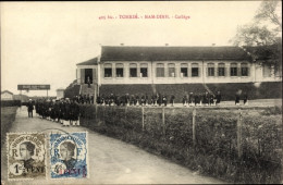 Delcampe - CPA Nam Dinh Vietnam, College Jules Ferry, Eleves - Vietnam