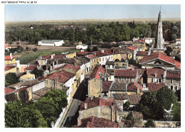 Delcampe - CS-BFP1-1064-33 - En Avion Au-dessus De BLANQUEFORT - Vue Générale Et Nouvelle Salle Des Fêtes - Blanquefort