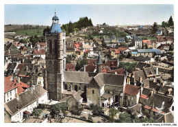 Delcampe - CQ-BFP1-0544-23 - FELLETIN - En Avion Au-dessus - Le Moutiers Et Vue Générale - Felletin