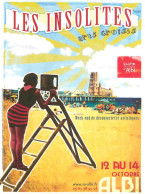 Delcampe - 81 - Albi - Carte Publicitaire Les Insolites Art Croisés - CPM - Voir Scans Recto-Verso - Albi