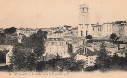 Delcampe - 26 VALENCE LA CATHEDRALE ET LA BASSE VILLE - Valence