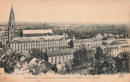 Delcampe - 41 VENDOME LE QUARTIER ROCHAMBEAU ET L EGLISE DE LA TRINITE - Vendome
