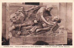 Delcampe - 18 VIERZON MONUMENT AUX MORTS LA DOULEUR HUMAINE - Vierzon
