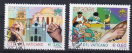 Delcampe - Vatican Vatikaanstad CEPT 2006 Yvertn° 1396-1397 (o) Oblitéré Cote 4,50 € - 2006