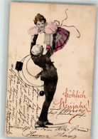 Delcampe - 39896717 - Neujahr Ski - Otros & Sin Clasificación