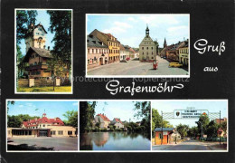 Delcampe - Grafenwoehr Wasserturm Marienplatz Rathaus Amerikanischer Offiziersclub Stadtwei - Grafenwöhr