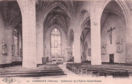 Delcampe - 58 CORBIGNY EGLISE SAINT SEINE - Corbigny