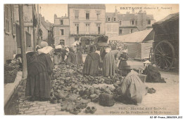 Delcampe - BJ-BFP1-0407-22 - SAINT-BRIEUC - Marché Aux Sabots - Place De La Prefecture à Saint-Brieuc - Saint-Brieuc
