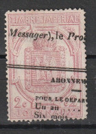 Delcampe - 1869  Timbre Pour Journaux  N°9 Oblitéré  (lot 558) - Journaux