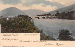 Delcampe - Perú - HUANUCO - Puente De Piedra - Ed. Eduardo Polack 1002 - Peru