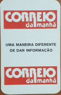 Delcampe - Portugal - Pocket Calendar - 1985 - Theme: Press; "CORREIO DA MANHÃl" (PresseLivre - Imprensa Livre, SARL) - Petit Format : 1981-90