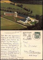 Delcampe - Ansichtskarte Bad Berleburg Luftbild Naturheilklinik Odeborn 1969 - Bad Berleburg