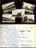 Delcampe - Postkaart Hengelo Bethlehemkerk Gemeentehuis Station MB 1962 - Hengelo (Ov)