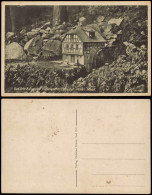 Delcampe - Ansichtskarte Bad Orb Kuranstalt Kuppelsmühle Miniatur-Mühle Modell. 1952 - Bad Orb