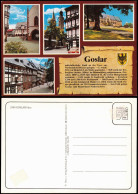 Delcampe - Ansichtskarte Goslar Markt, Kirche, Fachwerkhäuser 1995 - Goslar