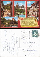 Delcampe - Ansichtskarte Weinheim (Bergstraße) Judengasse, Hotel - Chronikkarte 1977 - Weinheim