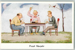 Delcampe - 39791730 - Neujahr Zigarre  Fries-Card Nr. 1717 - Spielkarten