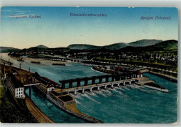 Delcampe - 4302 Augst BL 1915 Foto AK Rheinkraftwerk Wyhlen Bahnpost Zug 97 - 10735226 - Augst