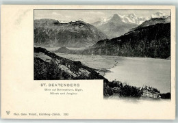 Delcampe - 3803 Beatenberg - Schreckhorn Eiger Mönch Jungfrau - 10621905 - Beatenberg