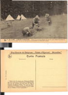 Delcampe - Scoutisme BOY-SCOUTS DE BELGIQUE - PALAIS D'EGMONT - BRUXELLES / 12 Au Camp - Corvée D'hygiène - Pfadfinder-Bewegung