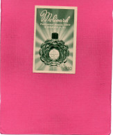 Delcampe - PARFUM---ORVAL--MOLINARD à GRASSE--calendrier 1950---Maison à PARIS  21 Rue Royale---voir 3 Scans - Kleinformat : 1941-60