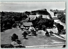 Delcampe - 2075 Thielle Gebrauchsspuren Fliegeraufnahme Restaurant Rothaus - 10624794 - Thielle