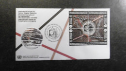 Delcampe - UNO Wien Mi. 170/173 Viererblock FDC - Brieven En Documenten