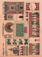 Delcampe - Imagerie D'Epinal N° 1265 - Le Grand Marabout (Algérie) - Petites Constructions - Otros Planes