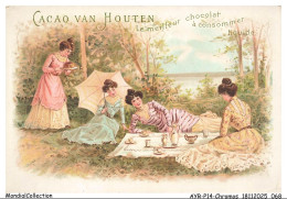 Delcampe - AYRP14-0988-CHROMOS - Cacao Van Houten - Le Meilleur Chocolat à Consommer Liquide - Van Houten