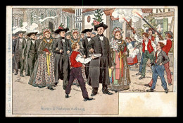 Delcampe - ILLUSTRATEURS - PAUL KAUFFMANN - LA CHAINE D'ARRET DES MARIES - Kauffmann, Paul